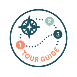 Tour path badge